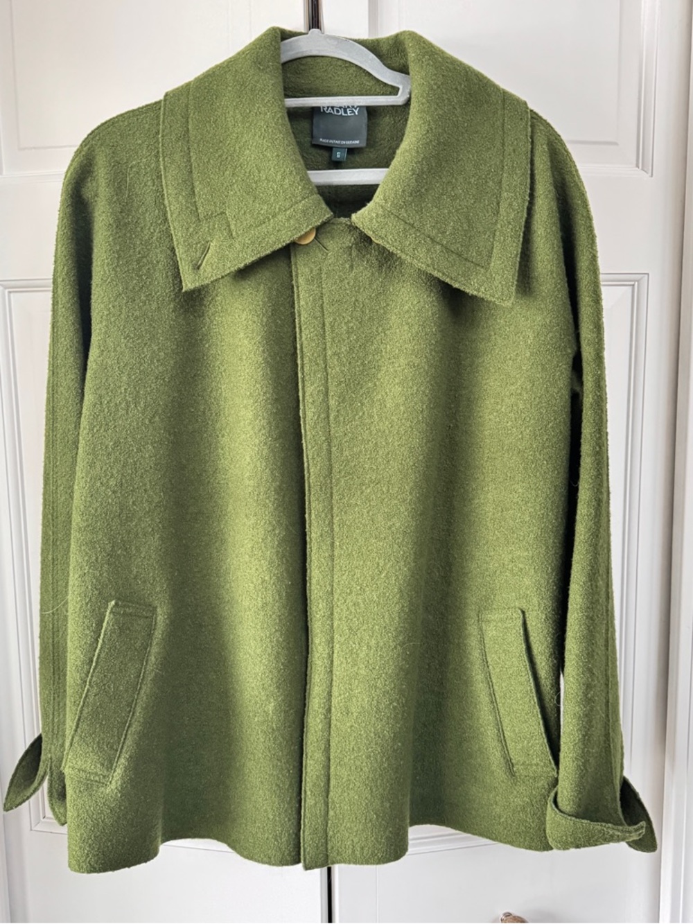 Vintage Hilary Radley Green Wool Jacket